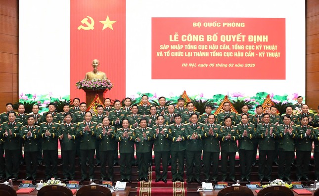 Công bố sáp nhập Tổng cục Hậu cần - Kỹ thuật - Ảnh 3.