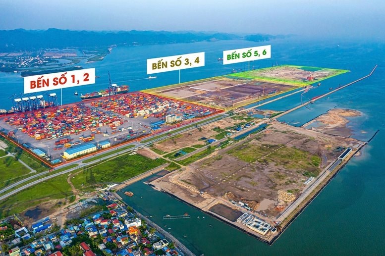 Cảng nước sâu lớn nhất miền Bắc đón tàu container đầu tiên: Thêm 1 cảng Việt Nam có tên trên hải trình TG - Ảnh 3.