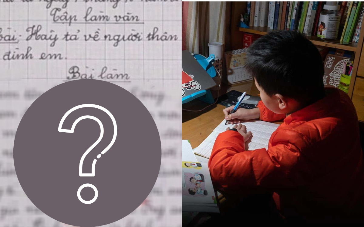 Cậu bé lớp 4 gây sốt với câu chuyện ông nội học tiếng Anh mỗi tối khi cả nhà ngủ - Ảnh 1.