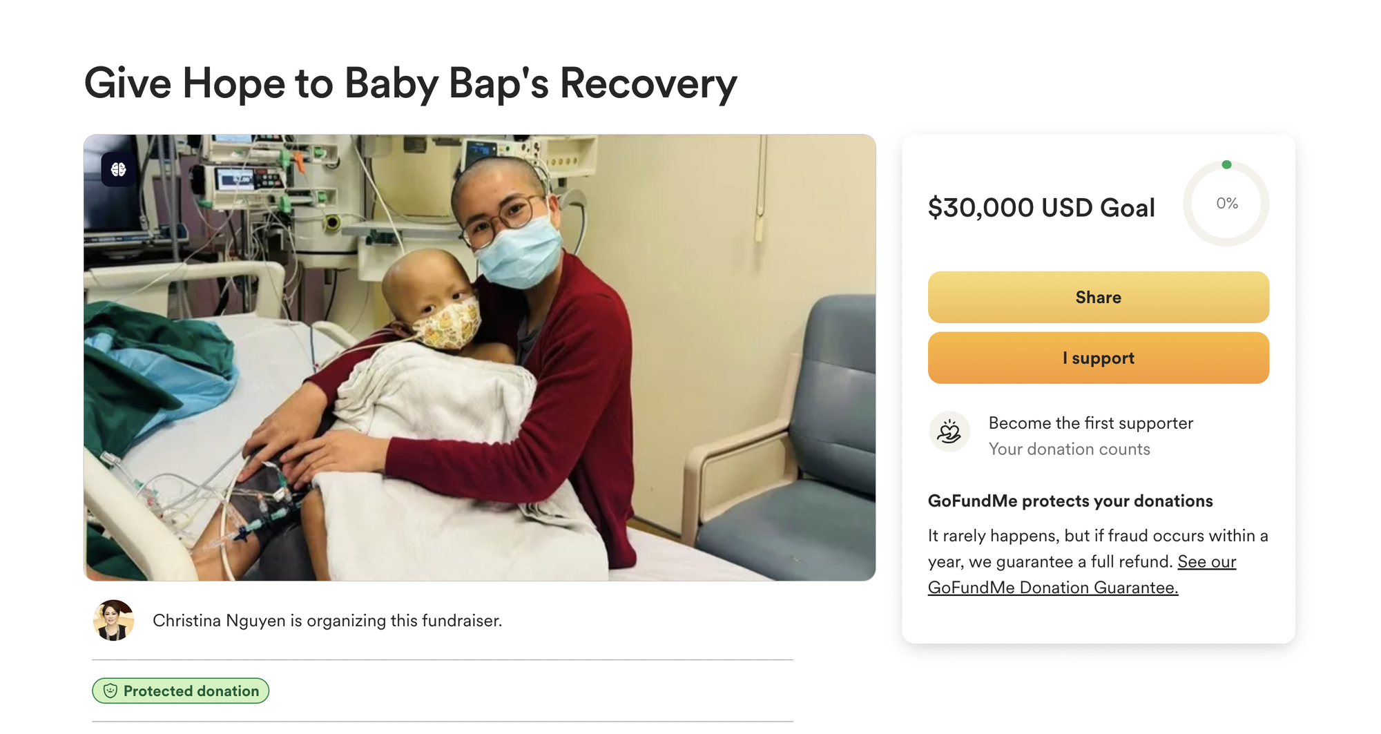 Tài khoản Tiktok Nguyễn Phương Hằng lập quỹ quyên góp cho bé Bắp?- Ảnh 1. Tài khoản Tiktok Nguyễn Phương Hằng lập quỹ quyên góp cho bé Bắp?- Ảnh 1.