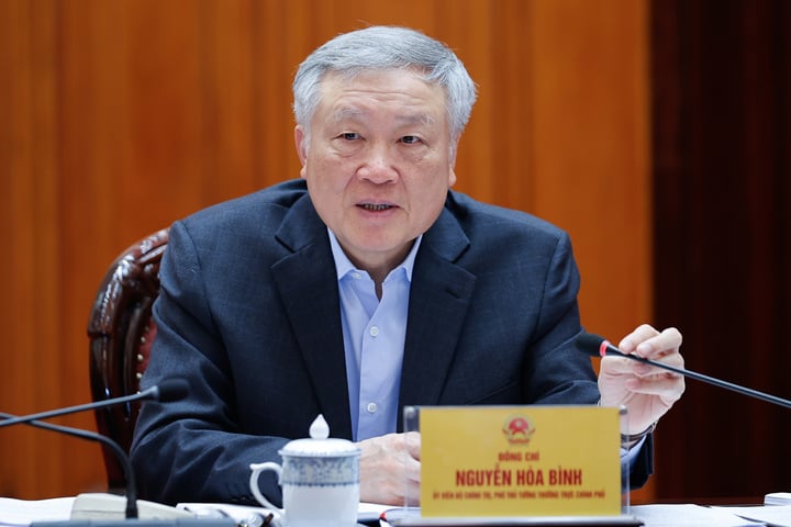 Ph&oacute; Thủ tướng nguyễn h&ograve;a b&igrave;nh Chỉ đạo sắp xếp h&agrave;nh ch&iacute;nh - Ảnh 1.