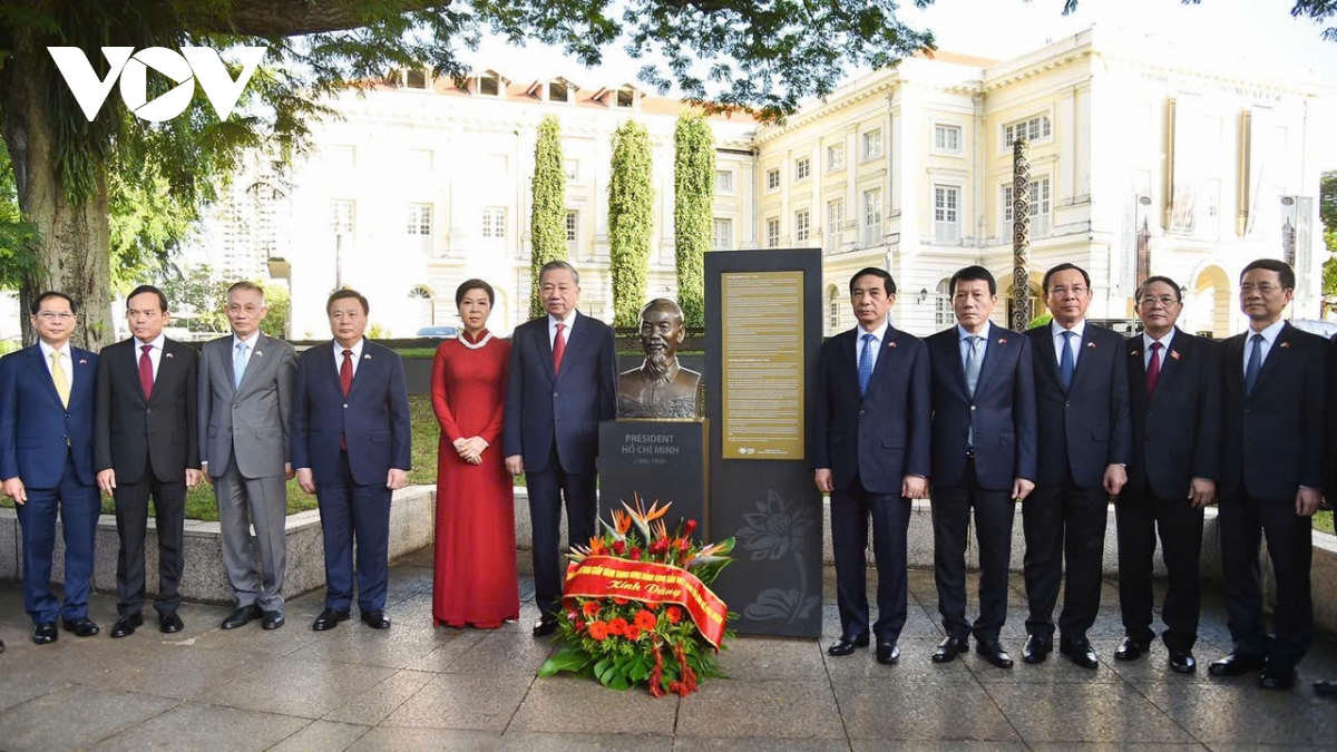 Singapore vinh danh Tổng Bí thư Tô Lâm với lòai hoa lan mới tại Vườn thực vật - Ảnh 3.