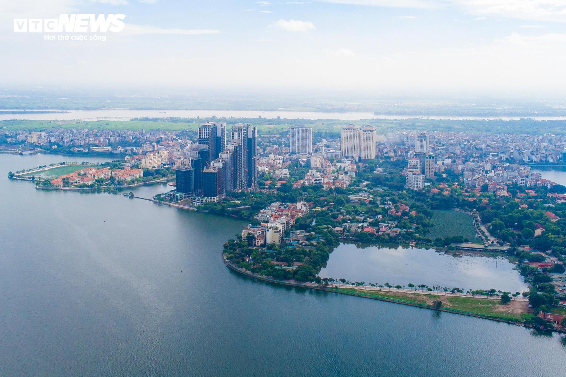 Hiện trạng và kế hoạch mở rộng đường ven Hồ Tây lên 21m - Ảnh 1.