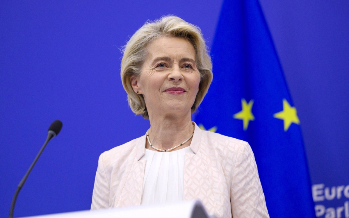 Chủ tịch Ủy ban châu Âu Ursula von der Leyen đang có kế hoạch đến thăm Việt Nam trong thời gian sắp tới với mục tiêu tăng cường quan hệ thương mại. Ảnh: Deutschland