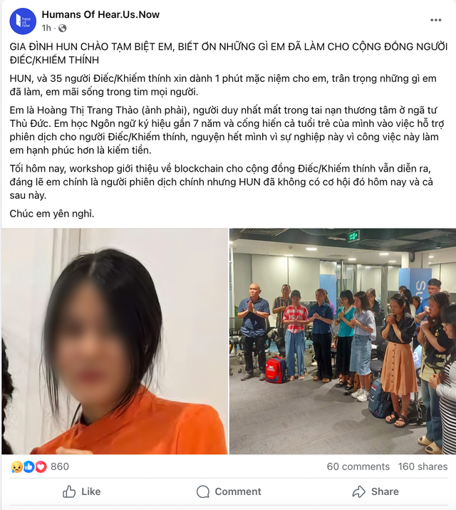 Bạn bè tiếc thương cô gái mất trong tai nạn do nữ tài xế Mercedes gây ra ở TP . HCM - Ảnh 2.