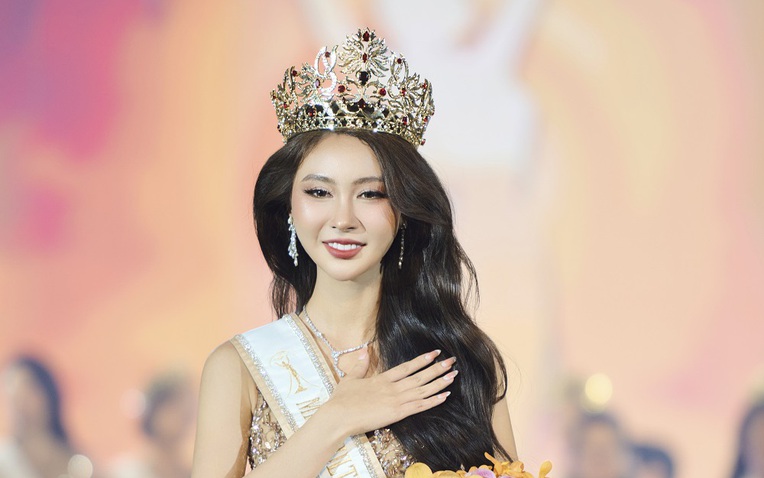 Dương Thị Thanh Thảo đăng quang Hoa hậu Văn h&oacute;a Hữu nghị Quốc tế 2025 - Ảnh 1.