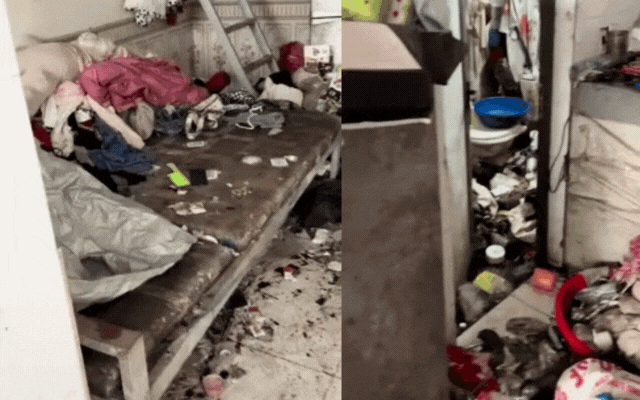 Sốc với phòng trọ bẩn Thái Bình: Chiếc đệm và mùi hôi thối không thể ngờ tới - Ảnh 2.