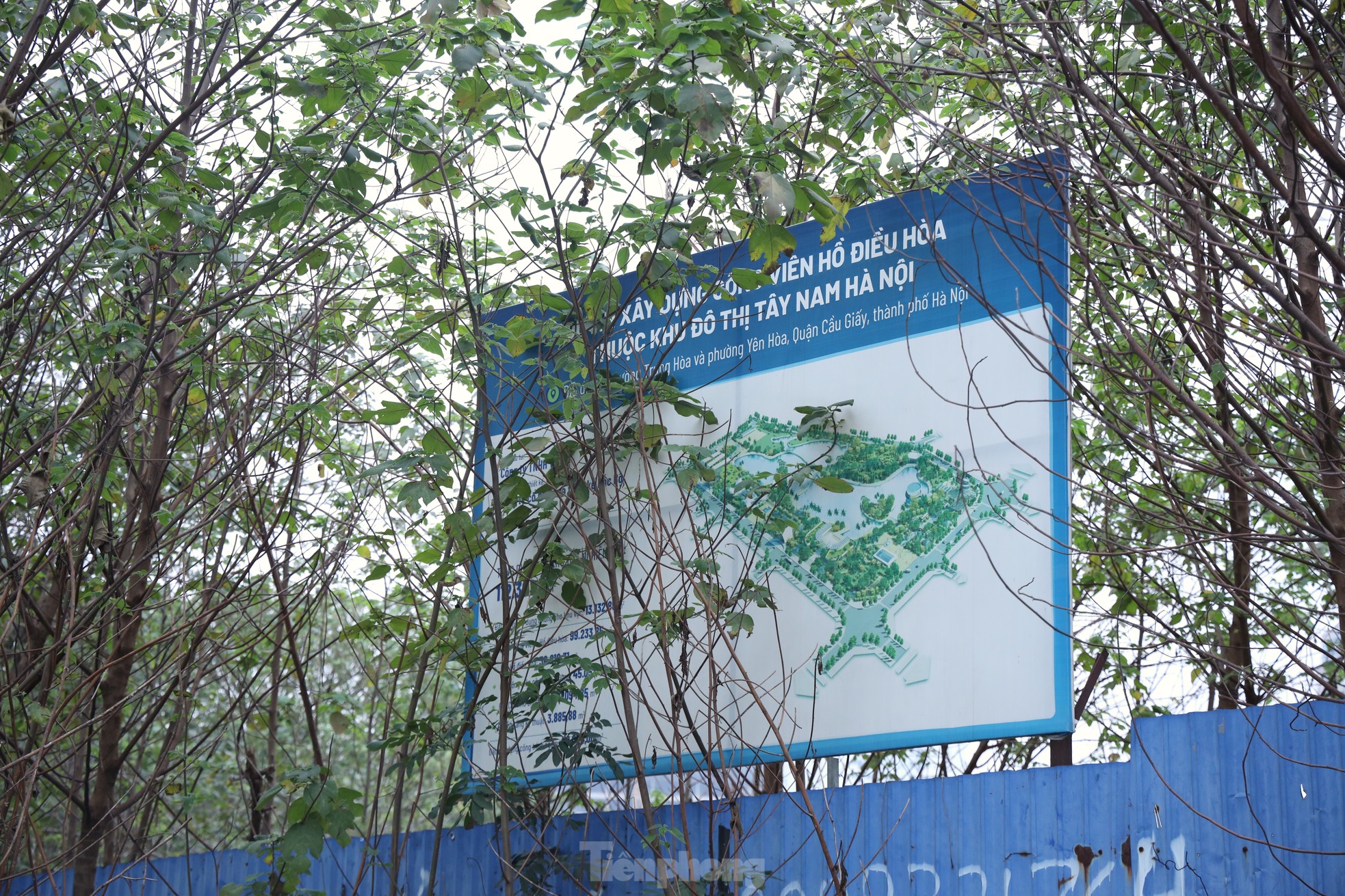 Dự án công viên 10ha Hà Nội bỏ hoang hơn một thập kỷ - Ảnh 1.