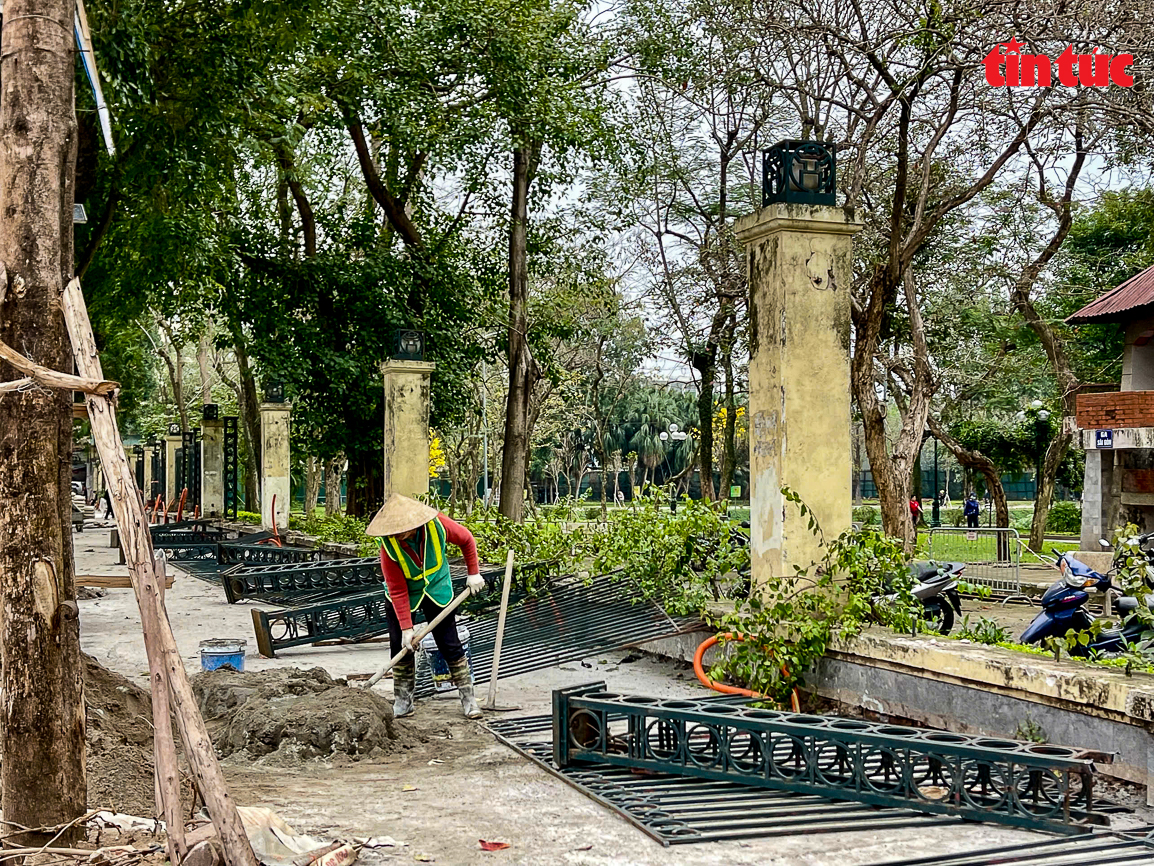 H&agrave; Nội ho&agrave;n th&agrave;nh cải tạo c&ocirc;ng vi&ecirc;n Thống Nhất đ&uacute;ng dịp 30/4 - Ảnh 1.