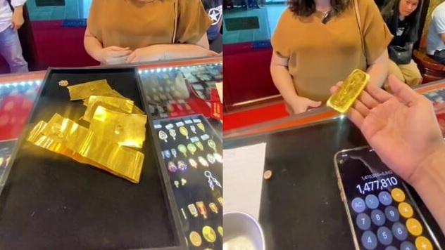 Mang v&agrave;ng mẹ chồng cho đi kiểm tra, con d&acirc;u sốc nặng khi b&aacute;n được 1,1 tỷ đồng- Ảnh 2.