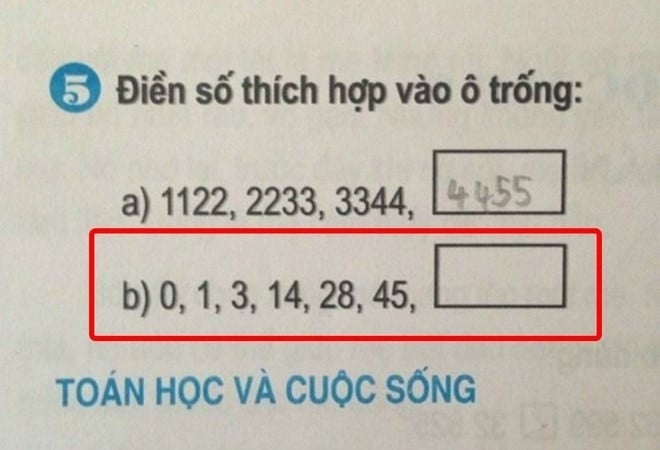 Bài toán lớp 3 nhưng khiến nhiều người lớn phải 