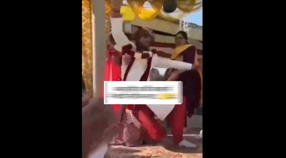 Bạn g&aacute;i cũ lao v&agrave;o đ&aacute;m cưới, "tung cước" đ&aacute; ng&atilde; ch&uacute; rể- Ảnh 1.