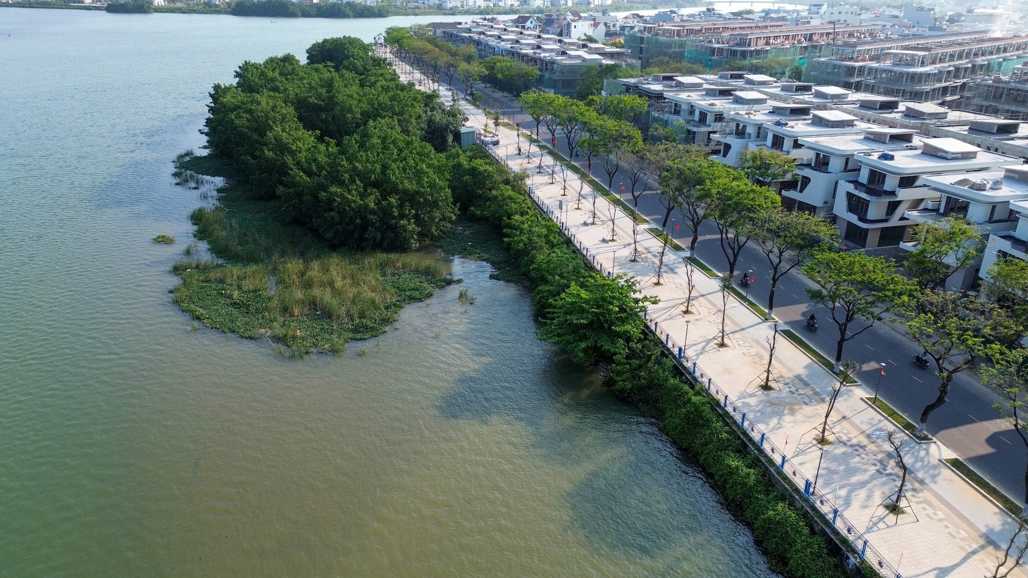 Bờ s&ocirc;ng Thăng Long "mặc &aacute;o mới", tạo điểm nhấn cho đ&ocirc; thị Đ&agrave; Nẵng- Ảnh 7.