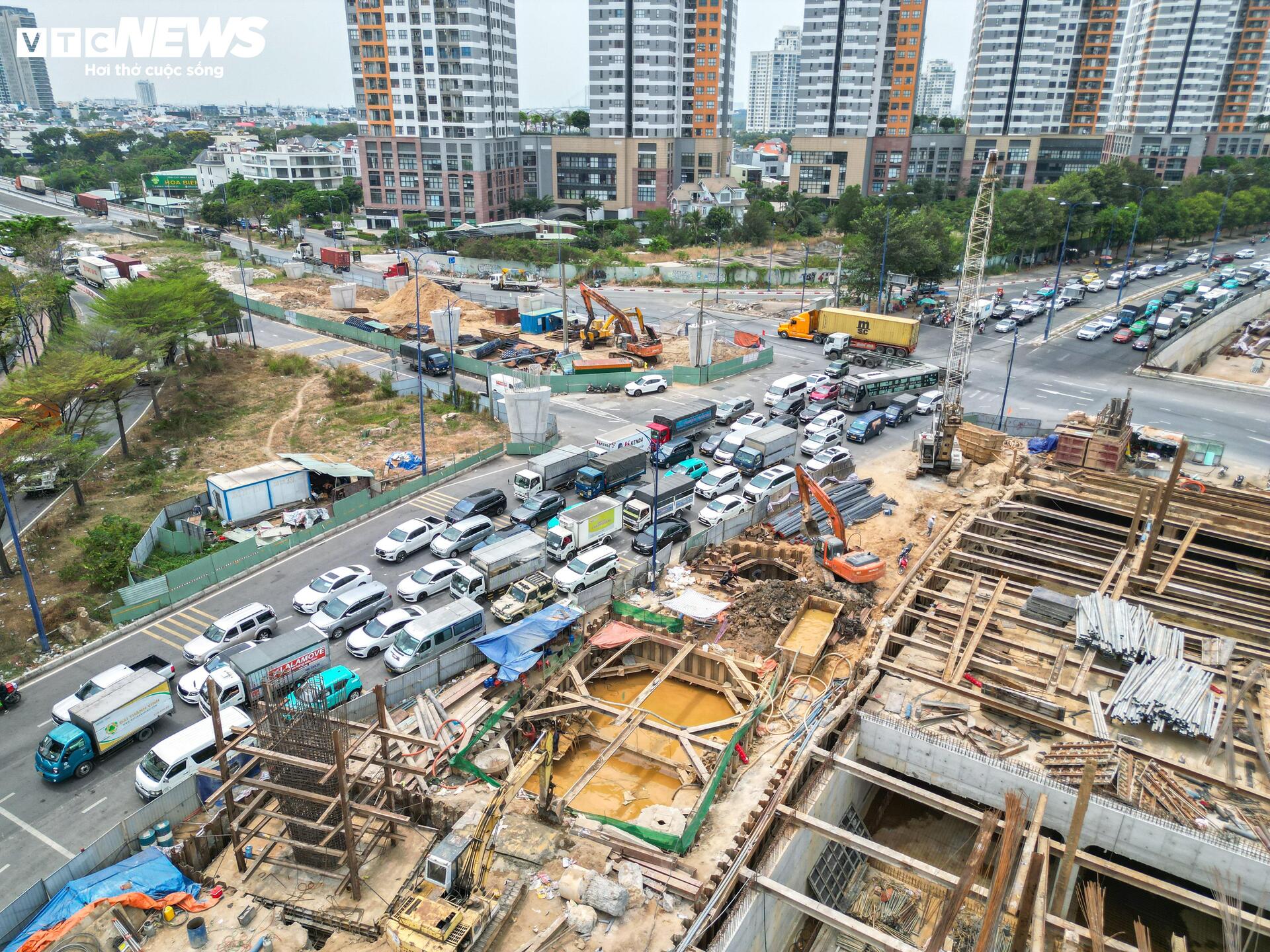 Diện mạo hầm chui An Phú sắp thông xe , giảm ùn tắc cao tốc Long Thành - Ảnh 11.