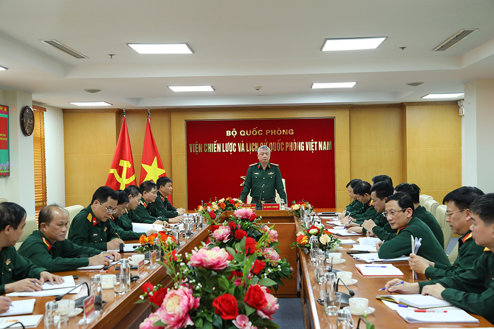Sáp nhập Viện quốc phòng: Viện Lịch sử quân sự và Viện Chiến lược quốc phòng hợp nhất - Ảnh 1.