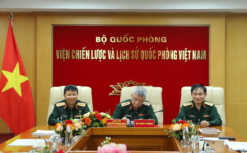 Sáp nhập Viện quốc phòng: Viện Lịch sử quân sự và Viện Chiến lược quốc phòng hợp nhất - Ảnh 2.