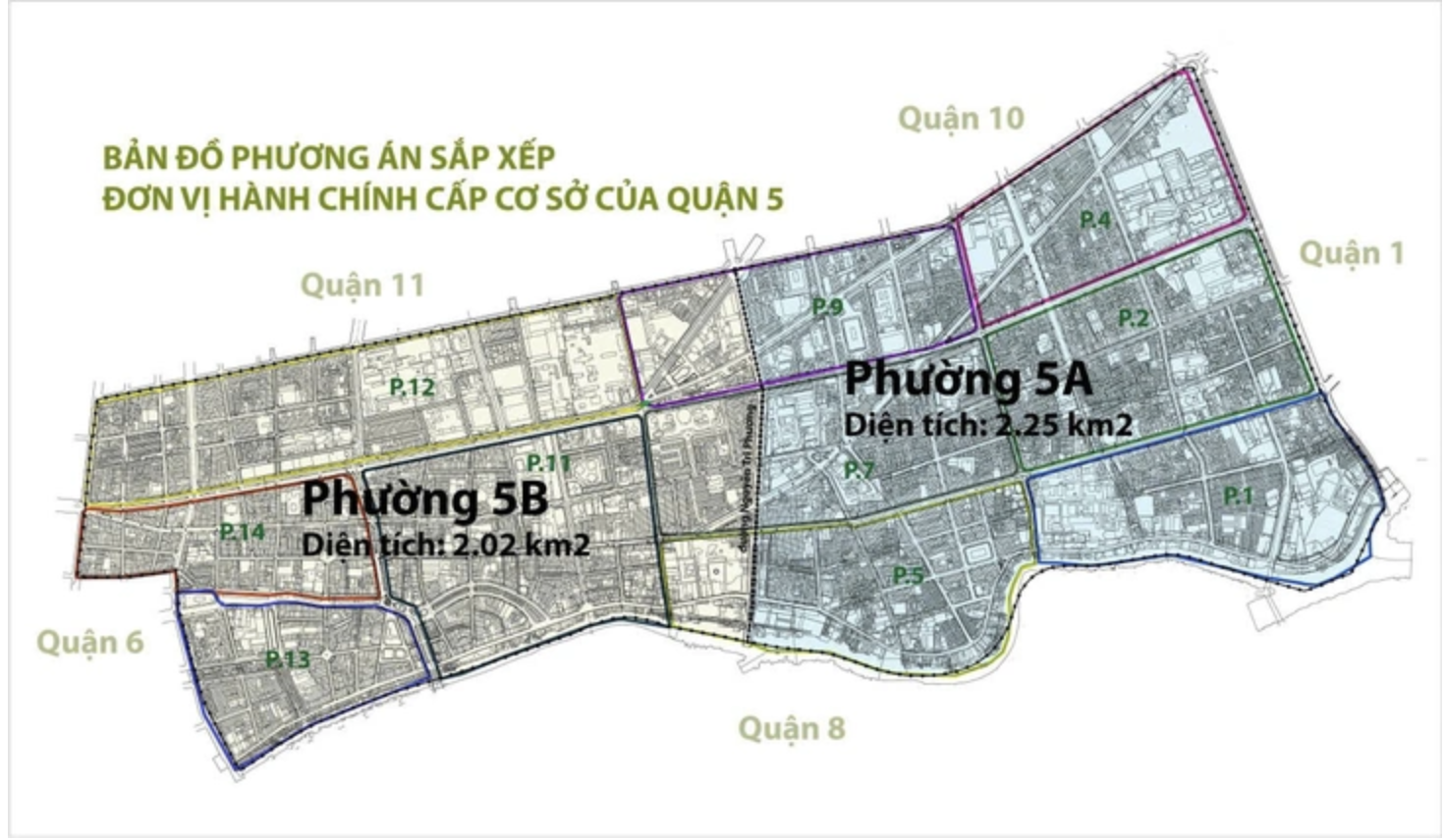 TP HCM: Quận 5 đề xuất sắp xếp 10 phường thành 2 phường - Ảnh 1. TP HCM: Quận 5 đề xuất sắp xếp 10 phường thành 2 phường - Ảnh 1.