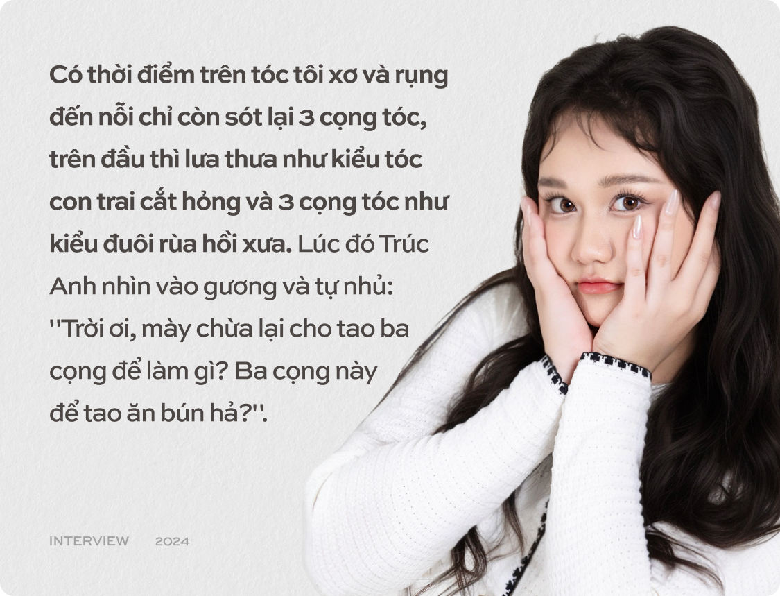 Trúc Anh (Mắt Biếc) rơi nước mắt: "1 tháng sau khi tôi cắt phăng 3 cọng tóc cuối cùng, bà nội chỉ nhìn thôi đã bật khóc" - Ảnh 2.
