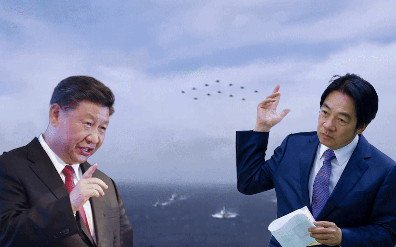 Bể bơi vô cực tầng thượng đổ sập sau động đất, nước hóa thành lũ cuốn trôi người đi đường dưới mặt đất - Ảnh 1.