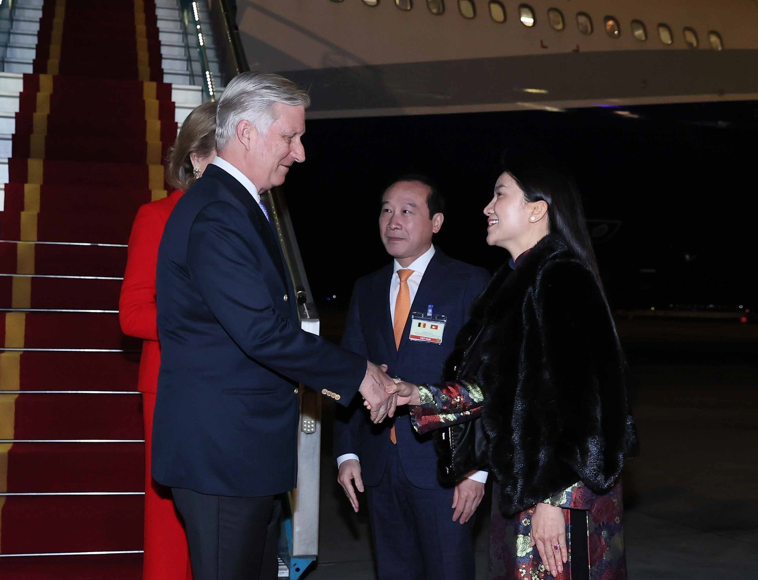 Nhà Vua Bỉ Philippe và Hoàng hậu Mathilde thăm Việt Nam , mở ra chương mới trong quan hệ song phương - Ảnh 1. Nhà Vua Bỉ Philippe và Hoàng hậu Mathilde thăm Việt Nam , mở ra chương mới trong quan hệ song phương - Ảnh 1.