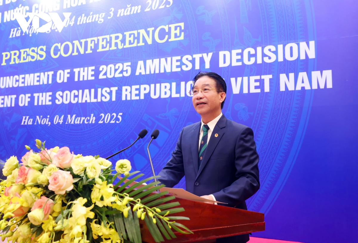 Trung tướng Lê Văn Tuyến tiết lộ điểm mới đặc xá 2025 - Ảnh 1.