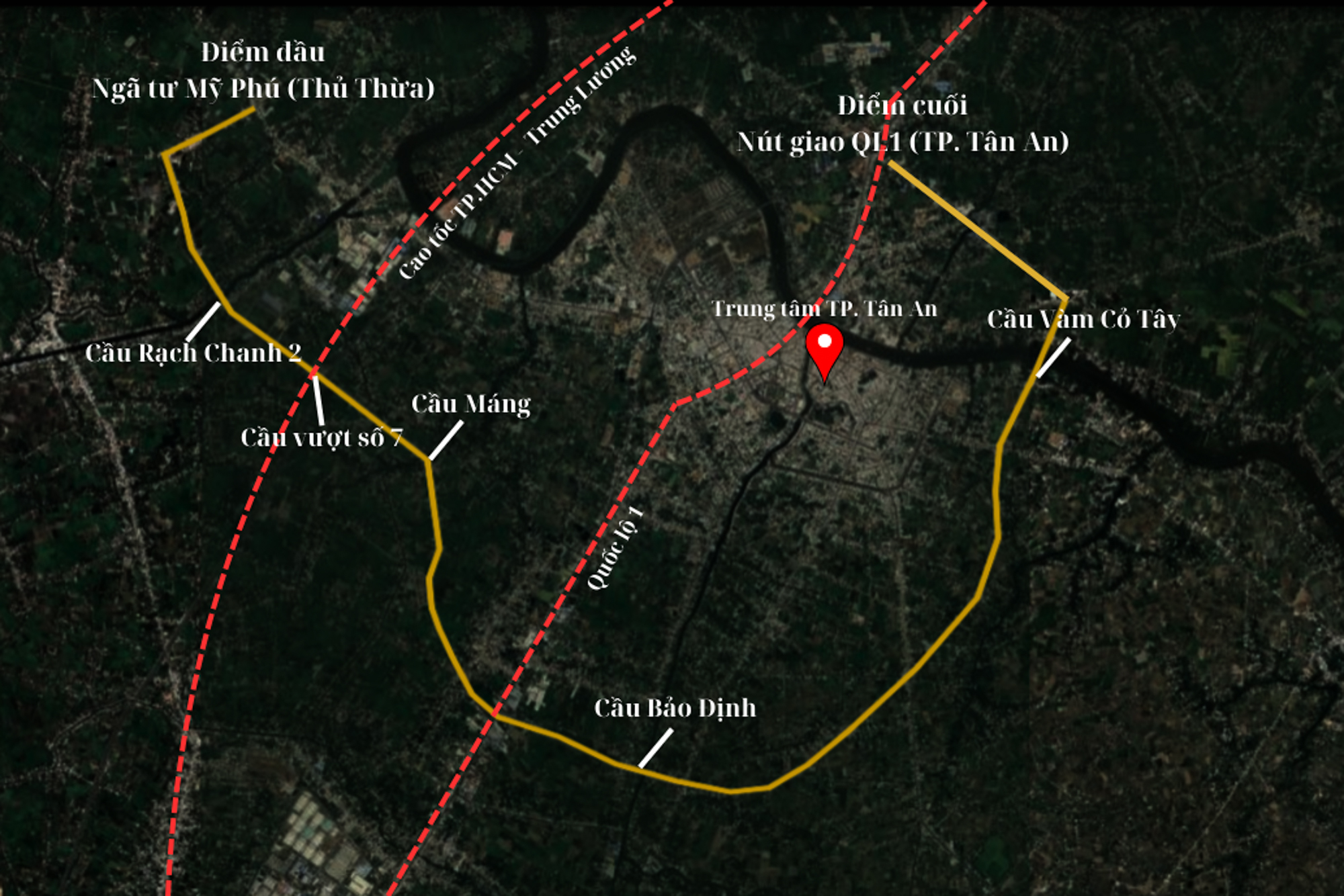 Đường vành đai Tân An hơn 3 . 000 Tỷ với 5 cây cầu vượt tiến độ 2 năm - Ảnh 5.