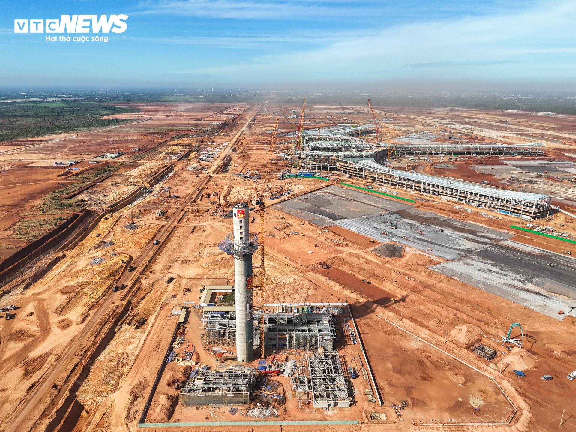 Cận cảnh tháp không lưu cao nhất Việt Nam tại sân bay Long Thành - Ảnh 1.