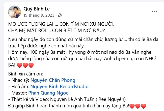 Lần cuối c&ugrave;ng của Qu&yacute; B&igrave;nh- Ảnh 2.