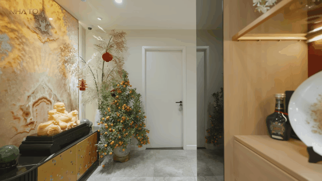 Căn hộ 300m2 của cô giáo trường Ams ở Hà Nội: Tâm huyết từng góc, đề cao phong thủy - Ảnh 1.