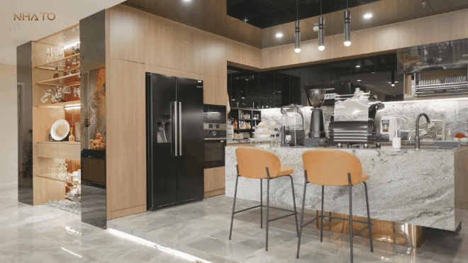 Căn hộ 300m2 của cô giáo trường Ams ở Hà Nội: Tâm huyết từng góc, đề cao phong thủy - Ảnh 9.