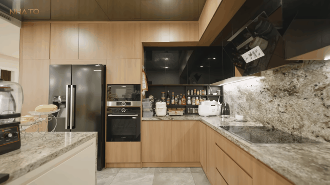 Căn hộ 300m2 của cô giáo trường Ams ở Hà Nội: Tâm huyết từng góc, đề cao phong thủy - Ảnh 6.