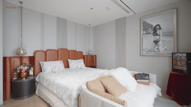 Căn hộ 300m2 của cô giáo trường Ams ở Hà Nội: Tâm huyết từng góc, đề cao phong thủy - Ảnh 11.