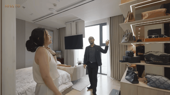 Căn hộ 300m2 của cô giáo trường Ams ở Hà Nội: Tâm huyết từng góc, đề cao phong thủy - Ảnh 13.