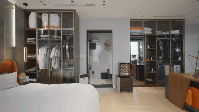 Căn hộ 300m2 của cô giáo trường Ams ở Hà Nội: Tâm huyết từng góc, đề cao phong thủy - Ảnh 17.