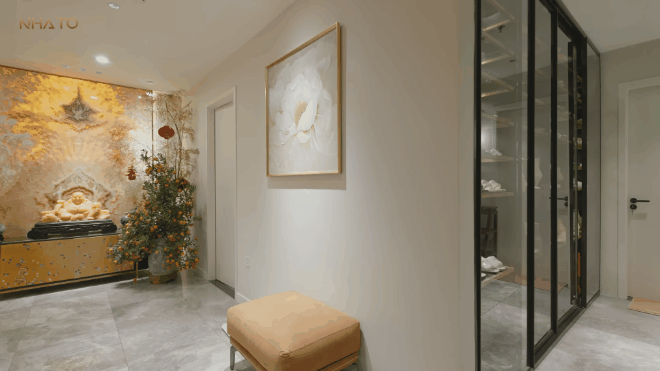 Căn hộ 300m2 của cô giáo trường Ams ở Hà Nội: Tâm huyết từng góc, đề cao phong thủy - Ảnh 19.