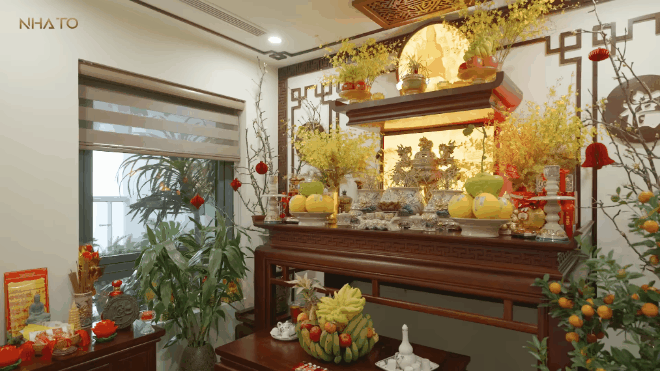 Căn hộ 300m2 của cô giáo trường Ams ở Hà Nội: Tâm huyết từng góc, đề cao phong thủy - Ảnh 20.