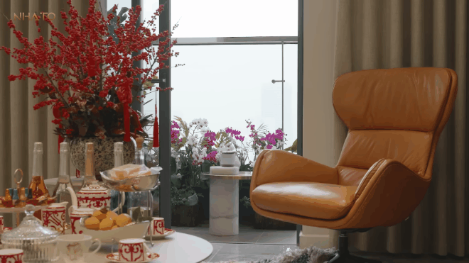 Căn hộ 300m2 của cô giáo trường Ams ở Hà Nội: Tâm huyết từng góc, đề cao phong thủy - Ảnh 5.