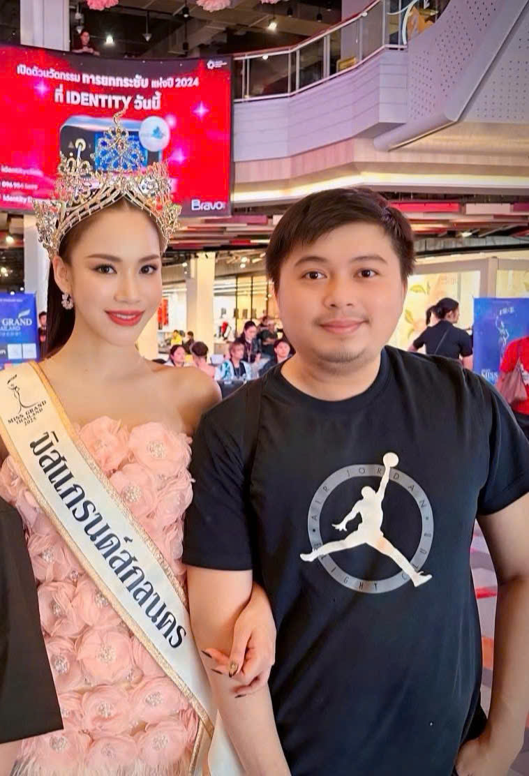 Thí sinh Miss Grand Thailand 2025 chọn váy của NTK Việt cho đêm bán kết- Ảnh 9.