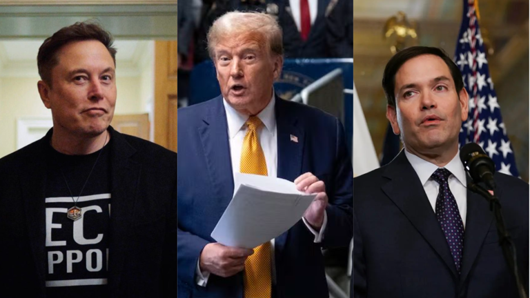 Tổng thống Donald Trump nổi giận khi bị hỏi về đấu đá giữa ngoại trưởng Mỹ và tỉ phú Musk - Ảnh 1.