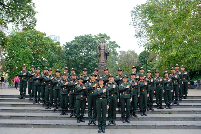 C&aacute;c nữ sĩ quan xinh đẹp Đơn vị Cảnh s&aacute;t G&igrave;n giữ h&ograve;a b&igrave;nh số 1 Việt Nam- Ảnh 18.