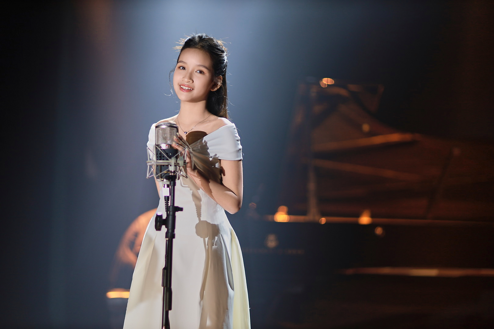 Đặng Kim Thiên Kim hát ca khúc mới về mẹ của nhạc sĩ Lưu Hà An gây xúc động- Ảnh 6.