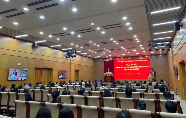 Chuẩn bị sắp xếp tổ chức Chính trị - xã hội trình Trung ương - Ảnh 2.