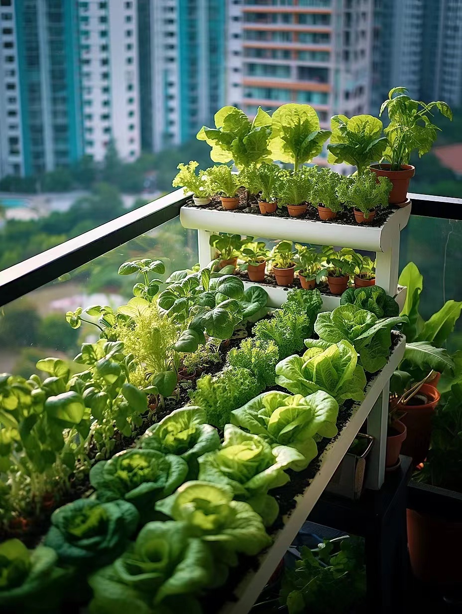 Người phụ nữ trung ni&ecirc;n bất ngờ "nổi như cồn" v&igrave; khu vườn tr&ecirc;n ban c&ocirc;ng chỉ rộng 9m2 nhưng trồng được rau xanh mướt, quả đỏ mọng! - Ảnh 3.