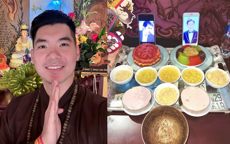 Trương Nam Thành làm cơm cúng cho Quý Bình và một nam nghệ sĩ qua đời đã 10 năm - Ảnh 1.