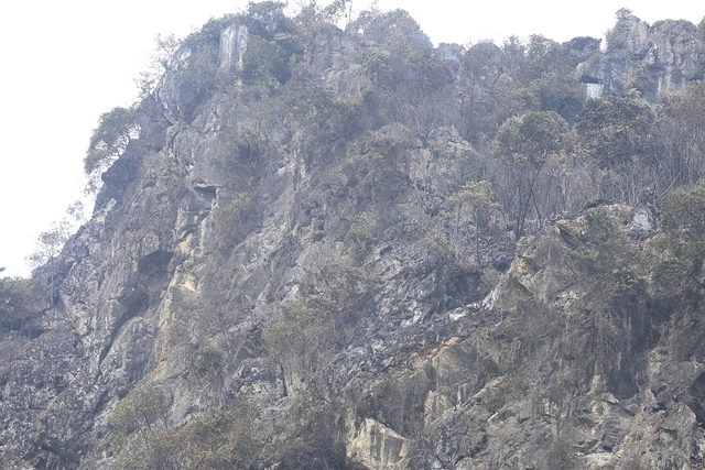 Người dân Ba Sao hợp sức dập cháy rừng dữ dội - Ảnh 7.