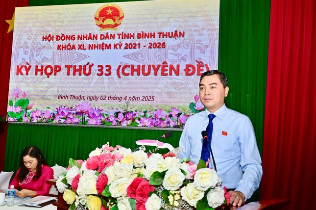 Miễn nhiệm và bổ sung ủy viên UBND Bình Thuận kỳ 2021 - 2026 - Ảnh 1.