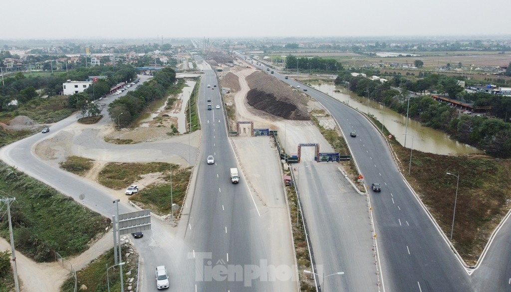 Nút giao 3 tầng kết nối cao tốc Pháp Vân - Ninh Bình với Vành đai 5 tại Hà Nam - Ảnh 1.