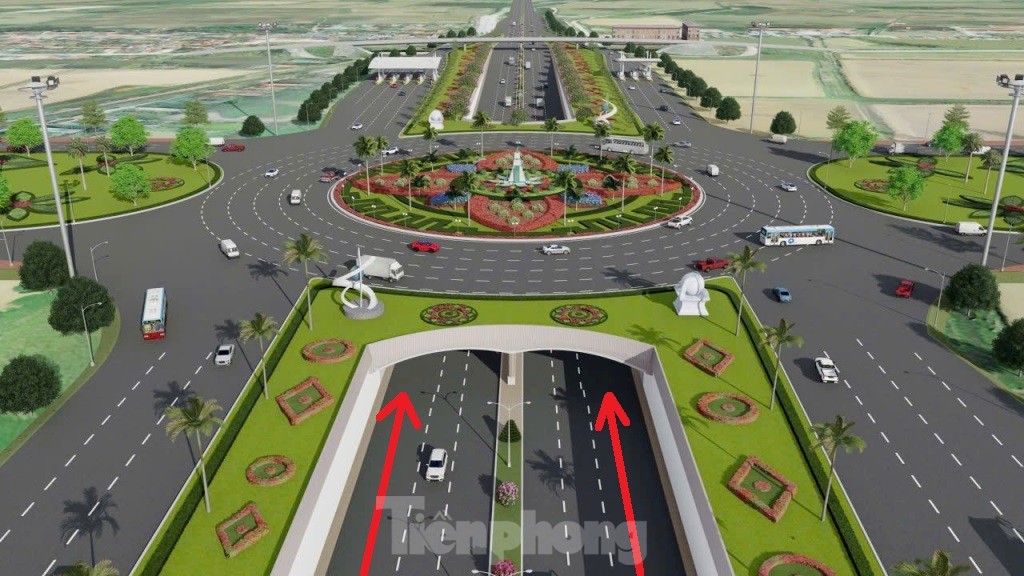 Nút giao 3 tầng kết nối cao tốc Pháp Vân - Ninh Bình với Vành đai 5 tại Hà Nam - Ảnh 4.