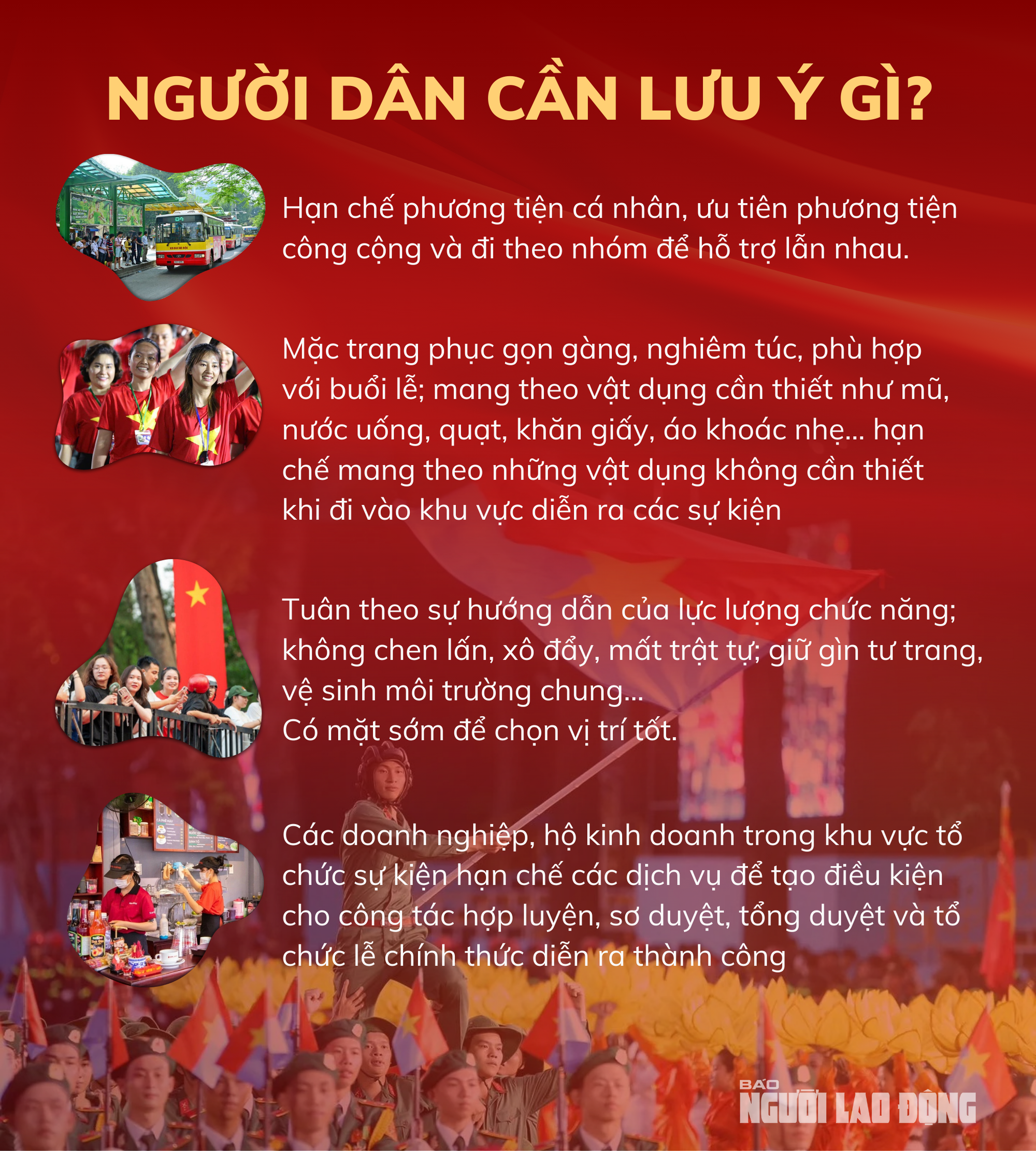 Thông tin cần lưu ý về diễu binh diễu hành trong Đại lễ tại TP HCM từ 25 - 4 đến 30 - 4 - Ảnh 9.