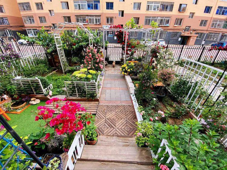 Từ bãi đất trống thành "thiên đường": Cô gái bỏ phố về biển, cải tạo 50m² sân vườn, ai đi ngang cũng phải ngoái nhìn - Ảnh 1.